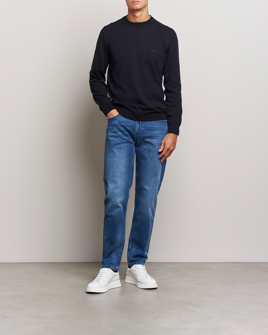 Uomini | Pantaloni | BOSS BLACK | Re.Maine Jeans Light Blue