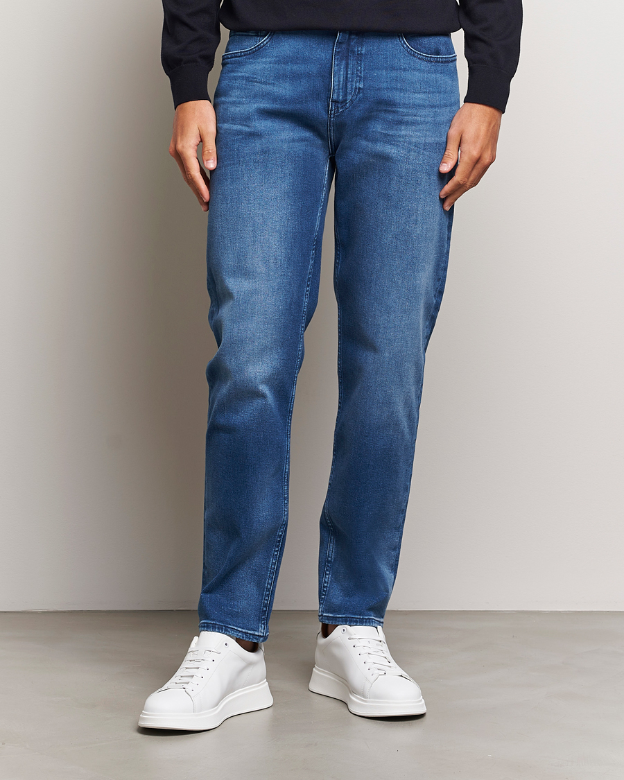 Uomini | Pantaloni | BOSS BLACK | Re.Maine Jeans Light Blue