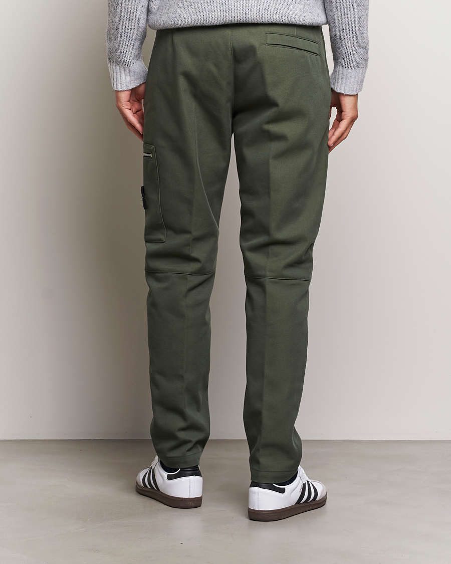 Uomini | Pantaloni | Stone Island | Cotton Nylon Trousers Musk