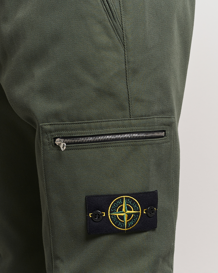 Uomini | Pantaloni | Stone Island | Cotton Nylon Trousers Musk