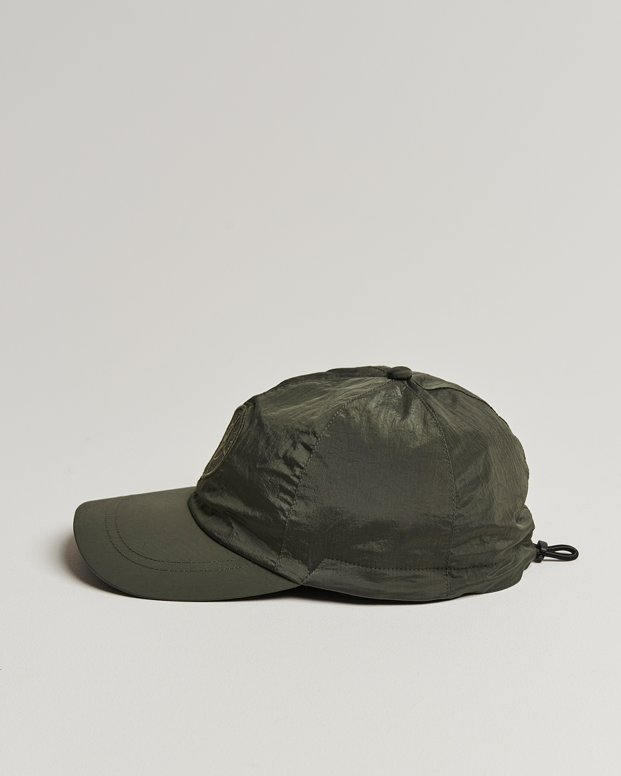 Uomini | Stone Island Nylon Metal Logo Cap Musk | Stone Island | Nylon Metal Logo Cap Musk