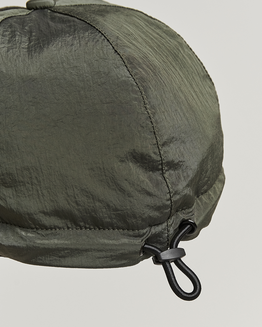 Uomini | Stone Island Nylon Metal Logo Cap Musk | Stone Island | Nylon Metal Logo Cap Musk
