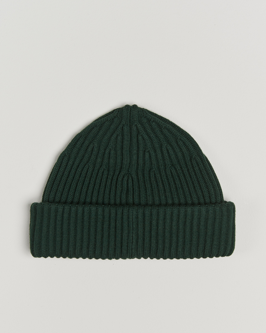 Uomini | Stone Island Full Rib Wool Beanie Musk | Stone Island | Full Rib Wool Beanie Musk