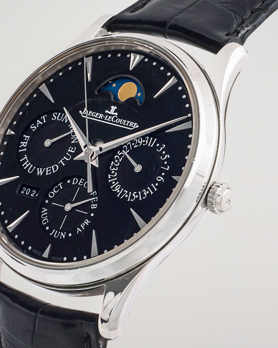 Uomini | Jaeger-LeCoultre Pre-Owned Master Ultra Thin Perpetual Silver | Jaeger-LeCoultre Pre-Owned | Master Ultra Thin Perpetual Silver