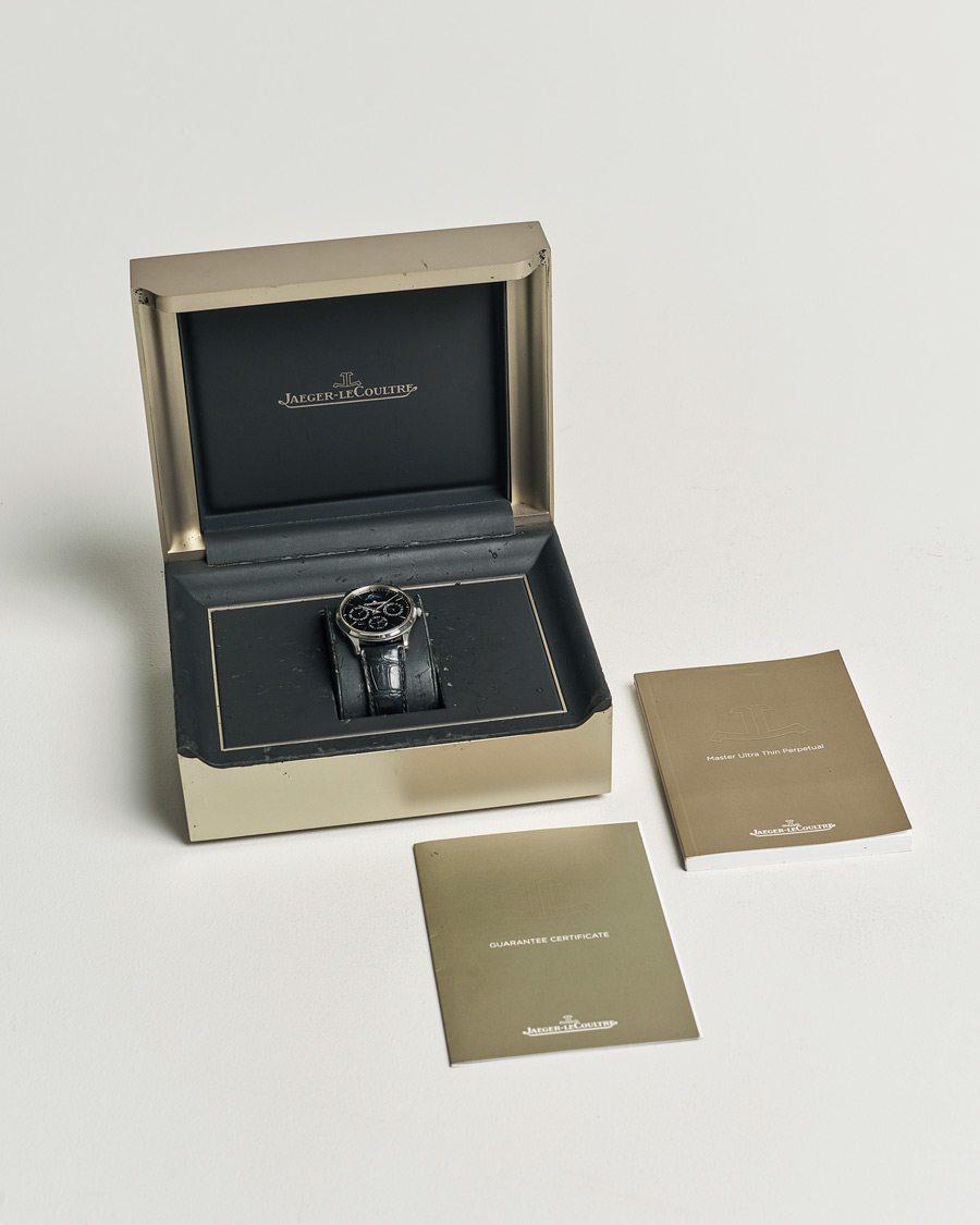 Uomini | Jaeger-LeCoultre Pre-Owned Master Ultra Thin Perpetual Silver | Jaeger-LeCoultre Pre-Owned | Master Ultra Thin Perpetual Silver