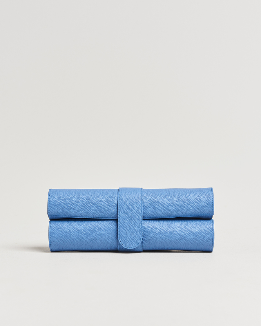 Uomini | Smythson Panama Chess Roll Nile Blue | Smythson | Panama Chess Roll Nile Blue