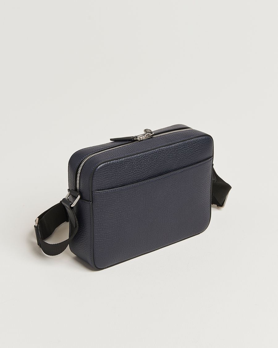 Uomini | Smythson Ludlow Zip Crossbody Bag Navy | Smythson | Ludlow Zip Crossbody Bag Navy