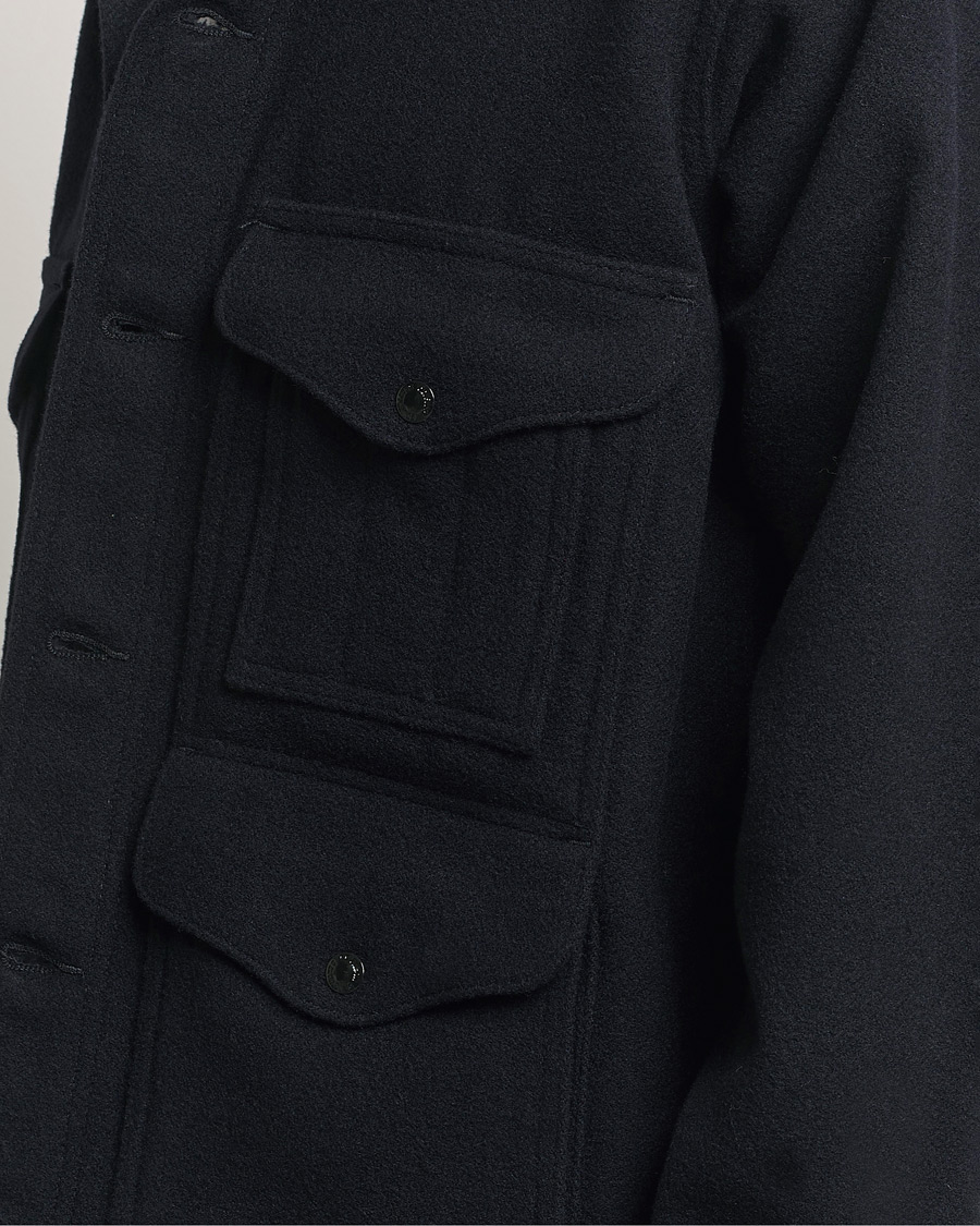 Uomini | Giacche | Filson | Mackinaw Wool Cruiser Dark Navy