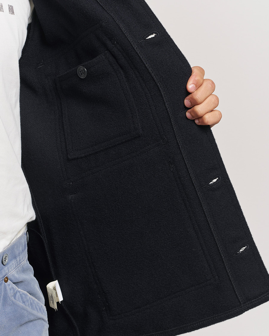 Uomini | Giacche | Filson | Mackinaw Wool Cruiser Dark Navy