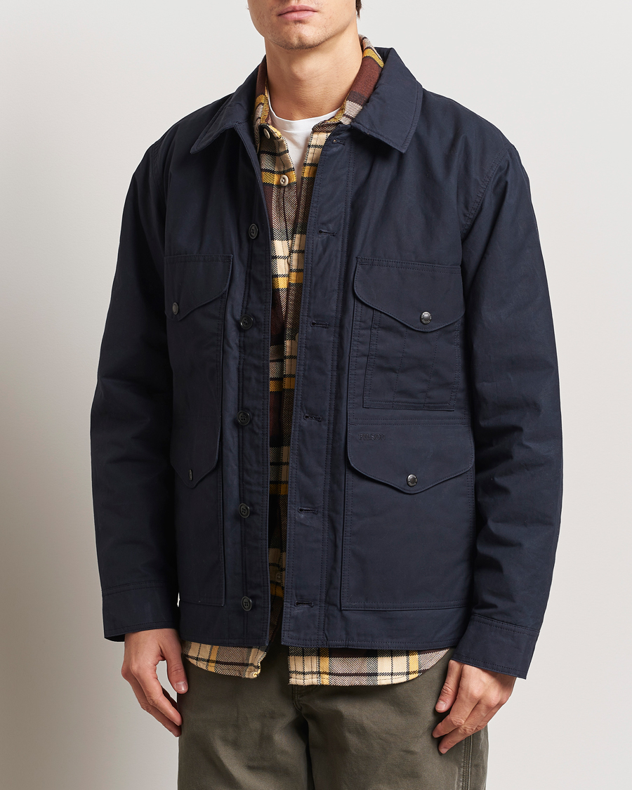 Uomini | Giacche | Filson | Waxed Ranger Cruiser Navy