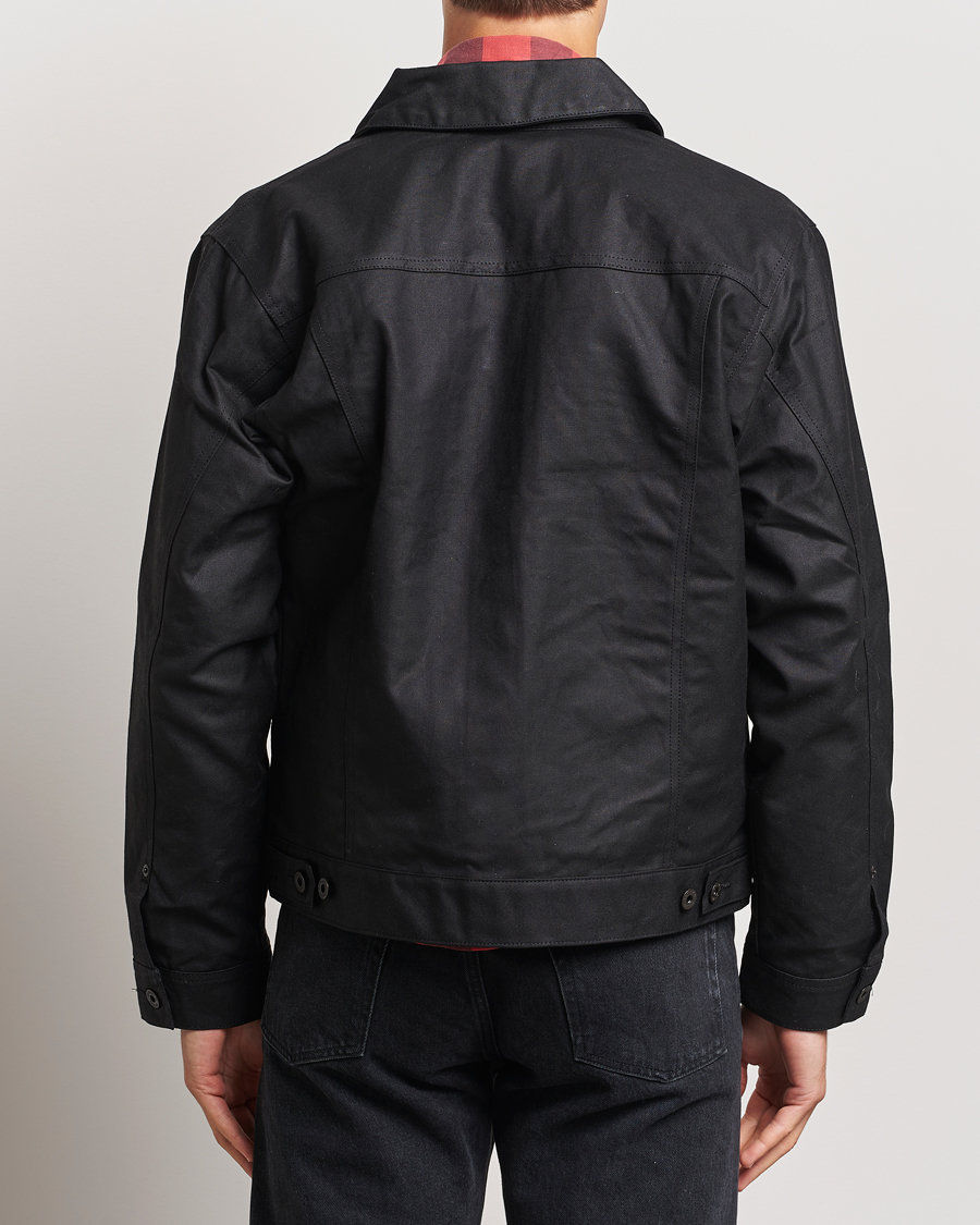 Uomini | Giacche | Filson | Short Lined Tin Cloth Cruiser Black