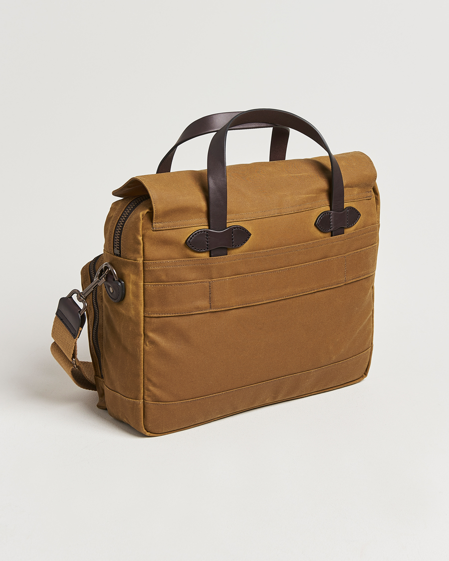 Uomini | Borse | Filson | 24-Hour Tin Briefcase Dark Tan