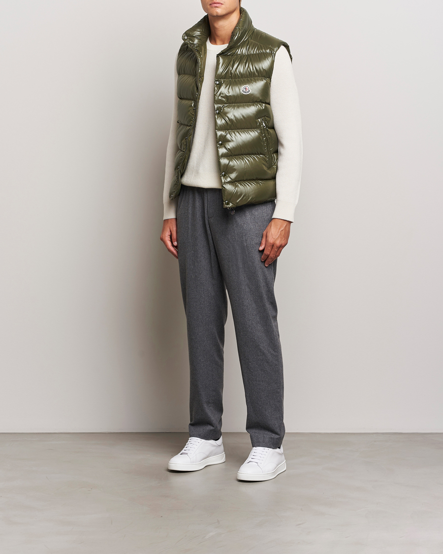 Uomini | Gilet | Moncler | Tibb Down Vest Military