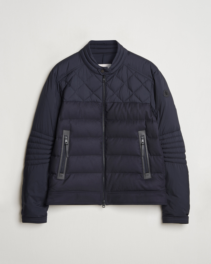 Uomini | Giacche | Moncler | Tuena Biker Jacket Black