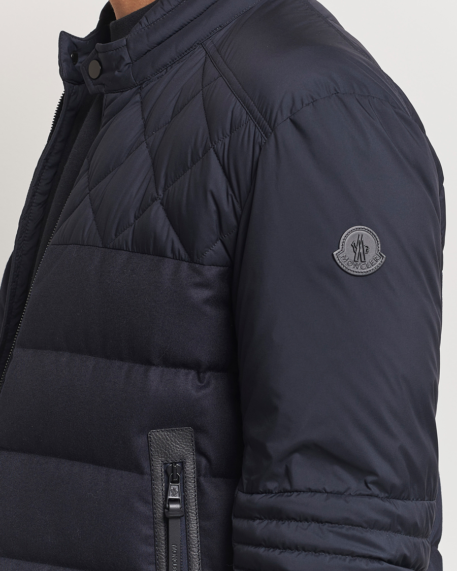 Uomini | Giacche | Moncler | Tuena Biker Jacket Black