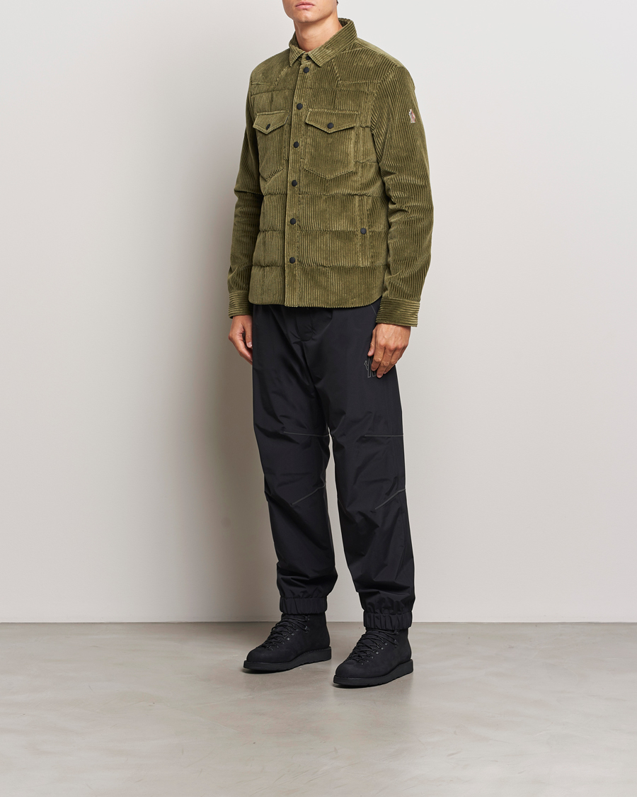 Uomini | Giacche | Moncler Grenoble | Gelt Corduroy Shirt Jacket Olive
