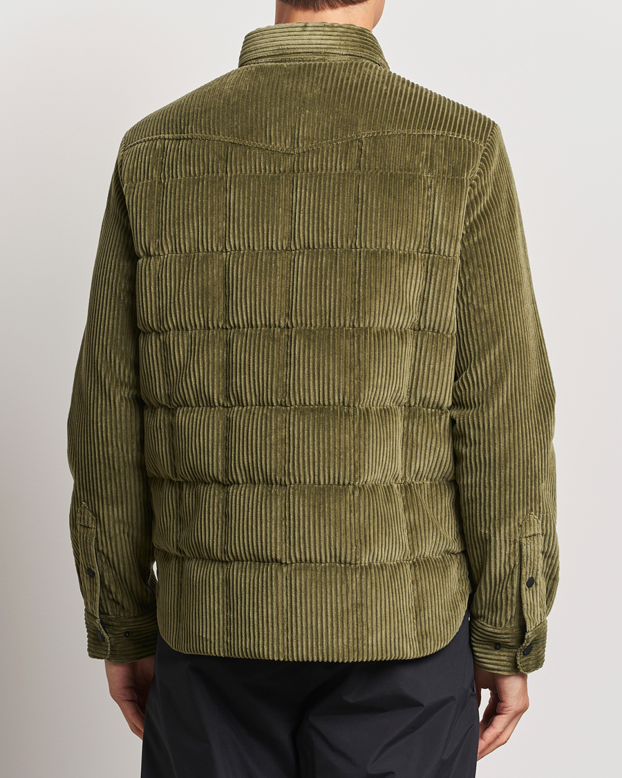 Uomini | Giacche | Moncler Grenoble | Gelt Corduroy Shirt Jacket Olive