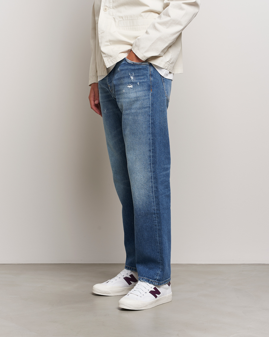 Uomini | New Balance B100 Sneakers White/Burgundy | New Balance | B100 Sneakers White/Burgundy