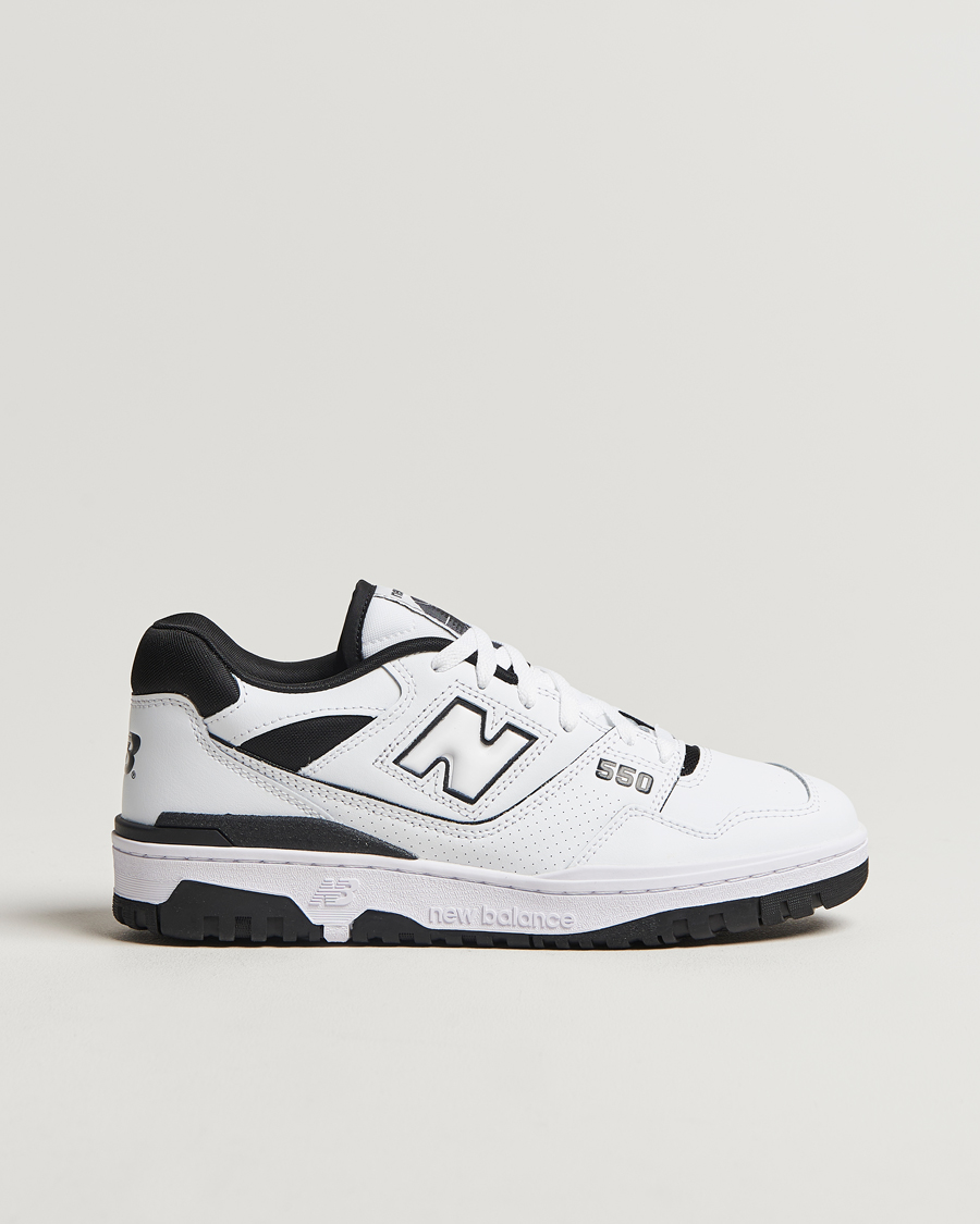 Uomini | New Balance 550 Sneakers White/Black | New Balance | 550 Sneakers White/Black