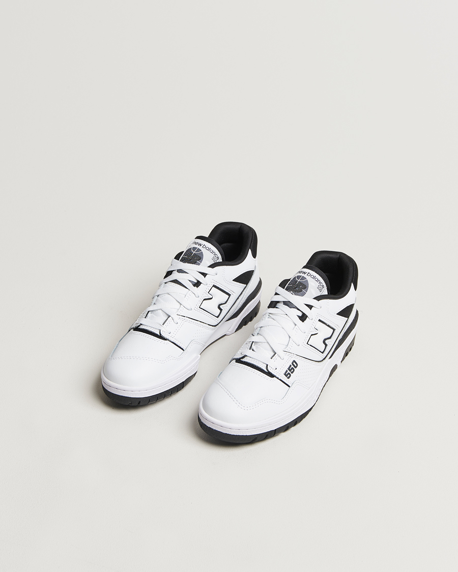 Uomini | New Balance 550 Sneakers White/Black | New Balance | 550 Sneakers White/Black