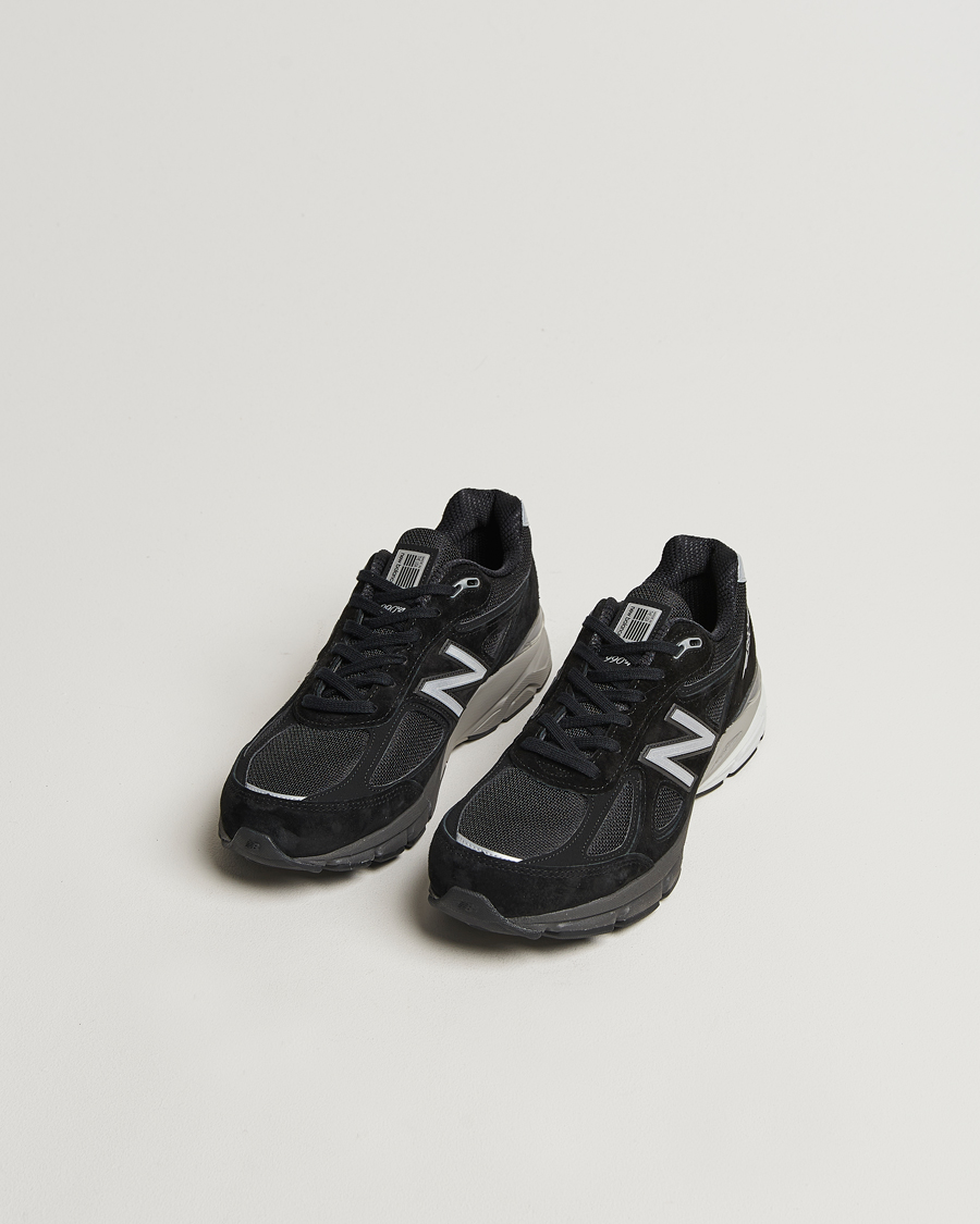 Uomini | Sneakers | New Balance Made In US & UK | New Balance Made in USA 990v4 Sneakers Black