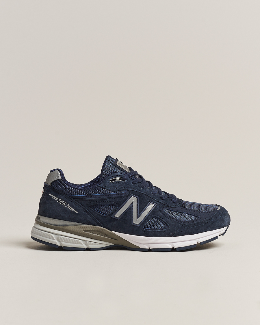 Uomini | Sneakers | New Balance Made In US & UK | New Balance Made in USA 990v4 Sneakers Navy