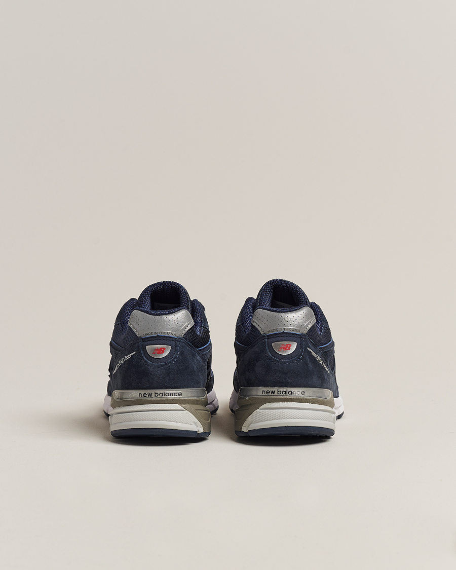 Uomini | Sneakers | New Balance Made In US & UK | New Balance Made in USA 990v4 Sneakers Navy