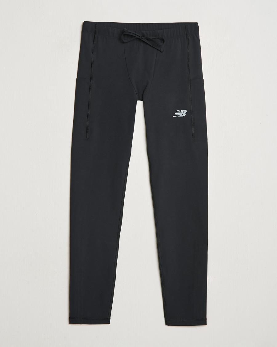 Uomini | Pantaloni | New Balance Running | Sleek Pocket Tights Black