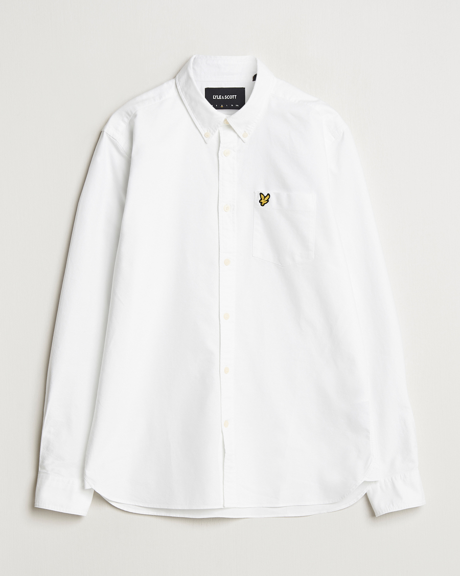 Uomini | Camicie | Lyle & Scott | Lightweight Oxford Shirt White