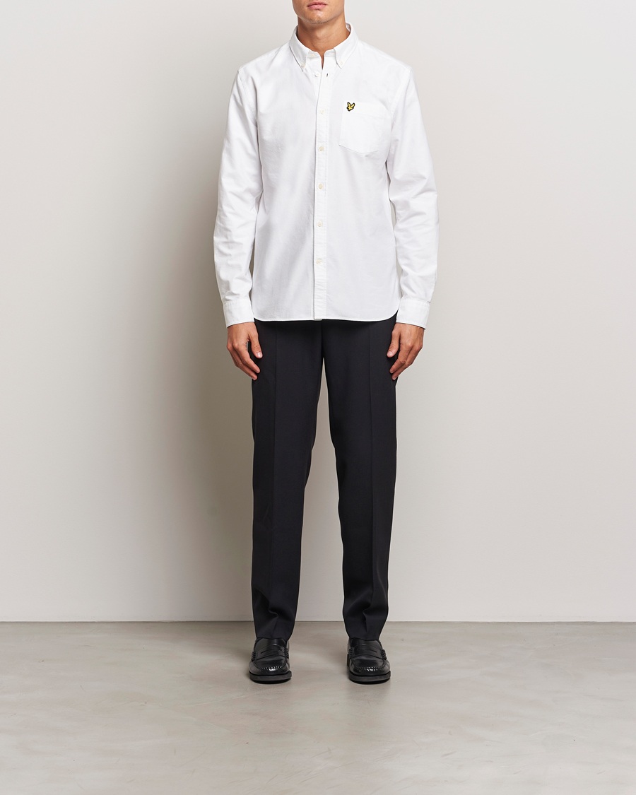 Uomini | Camicie | Lyle & Scott | Lightweight Oxford Shirt White