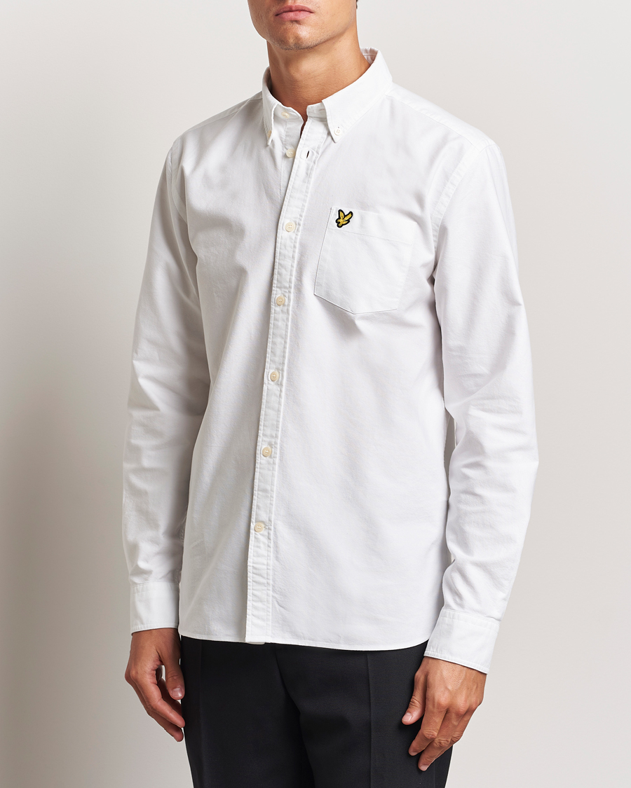 Uomini | Camicie | Lyle & Scott | Lightweight Oxford Shirt White
