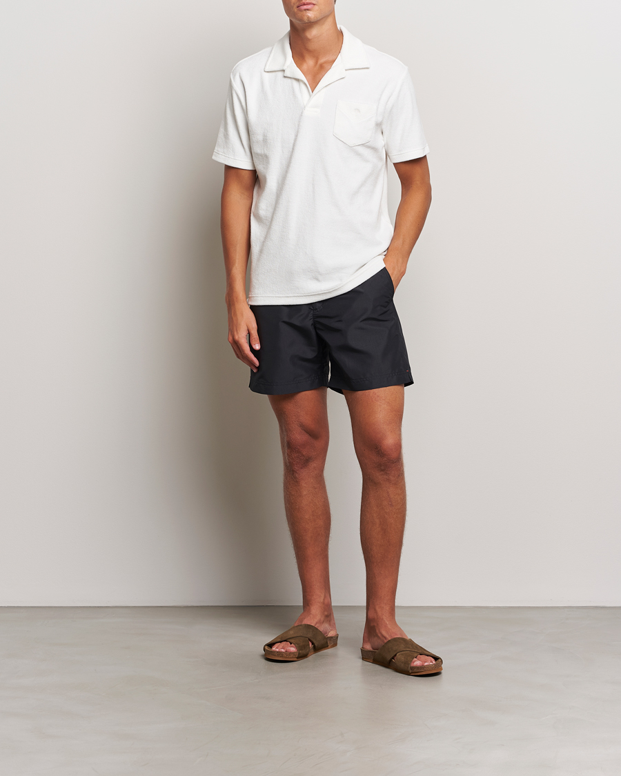Uomini | Costumi da bagno | Orlebar Brown | Bulldog Drawcord Swimshorts Black