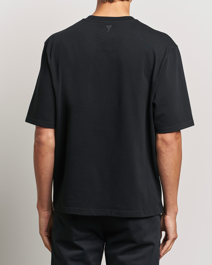 Uomini | T-shirt | AMI | Logo T-Shirt Black
