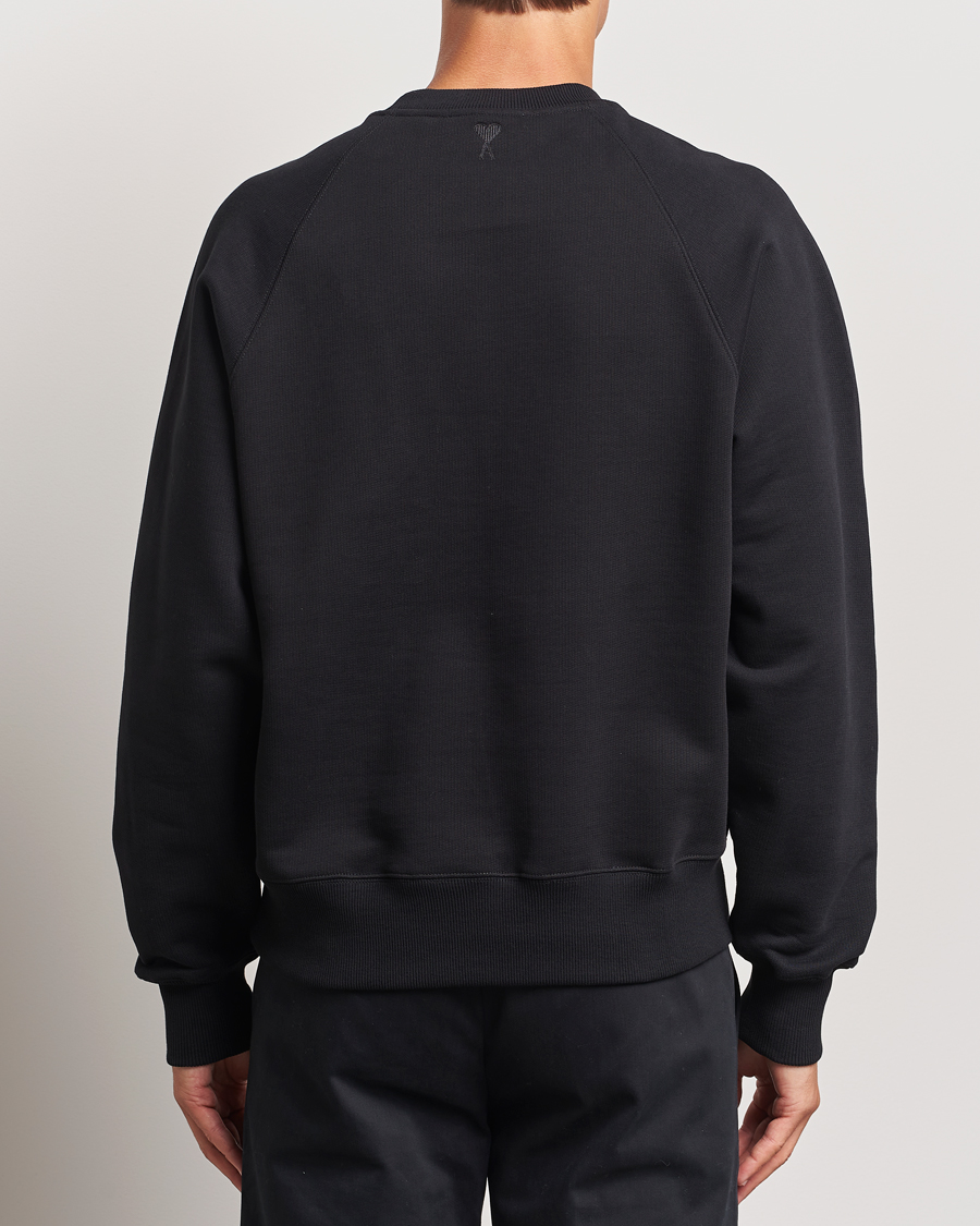 Uomini | Maglieria | AMI | Logo Sweatshirt Black