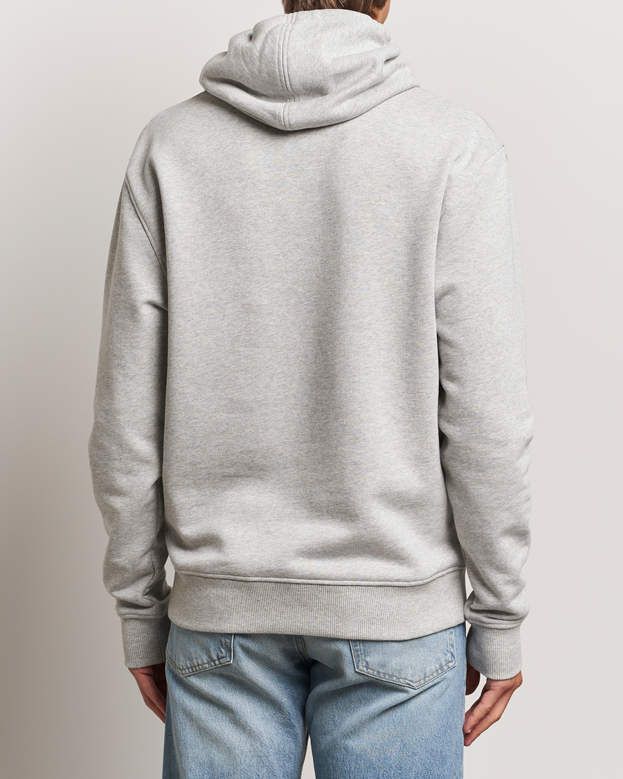 Uomini | Maglieria | AMI | Paris Logo Hoodie Heather Ash Grey