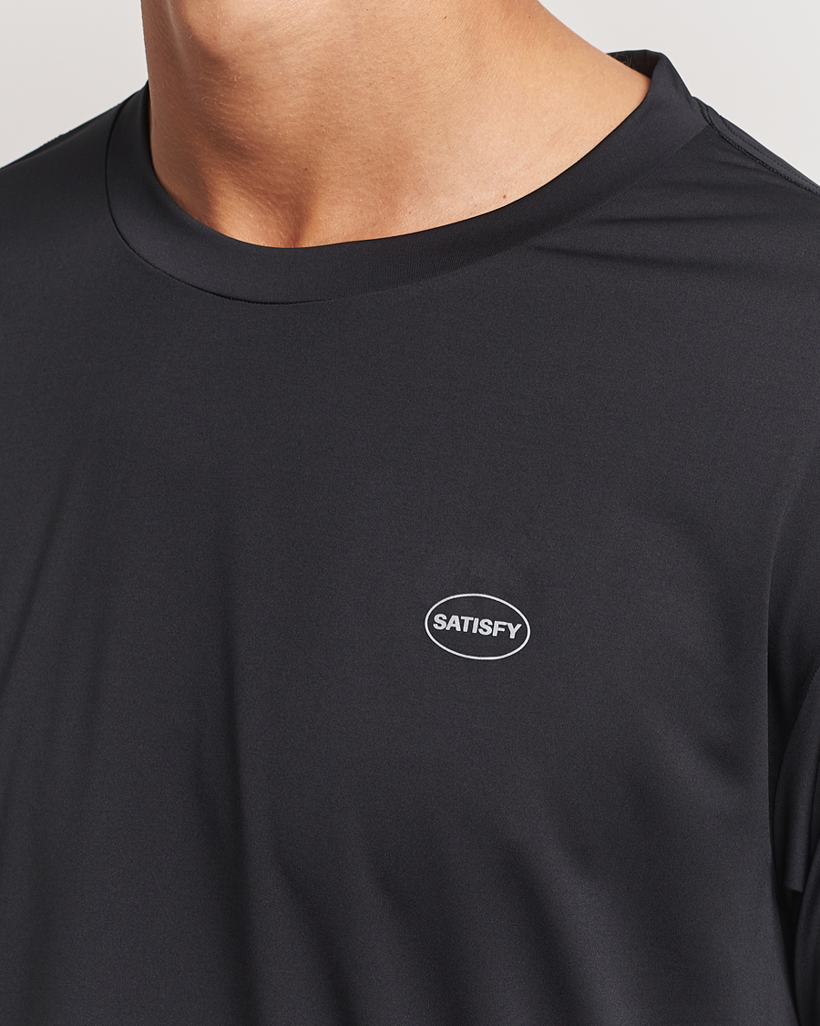 Uomini | T-shirt | Satisfy | AuraLite T-Shirt Black