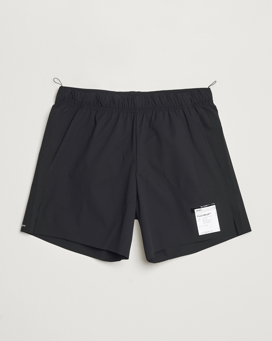 Uomini | Pantaloncini | Satisfy | PeaceShell 5 Inch Shorts Black