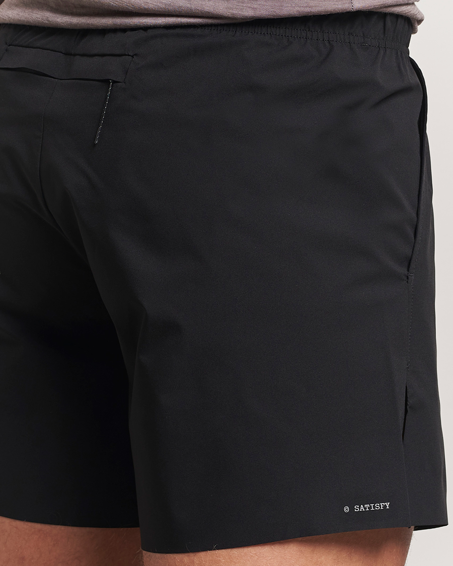 Uomini | Pantaloncini | Satisfy | PeaceShell 5 Inch Shorts Black