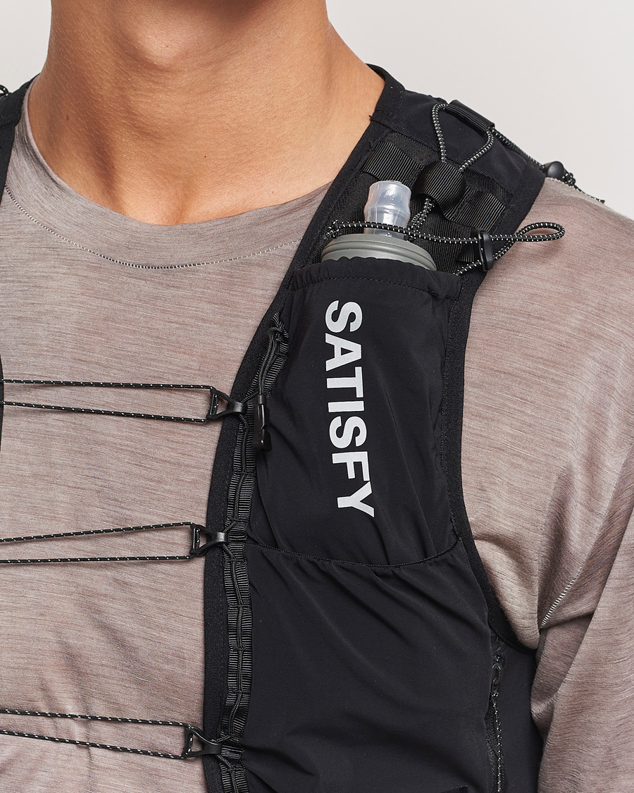 Uomini | Satisfy Justice Cordura Hydration Vest Black | Satisfy | Justice Cordura Hydration Vest Black