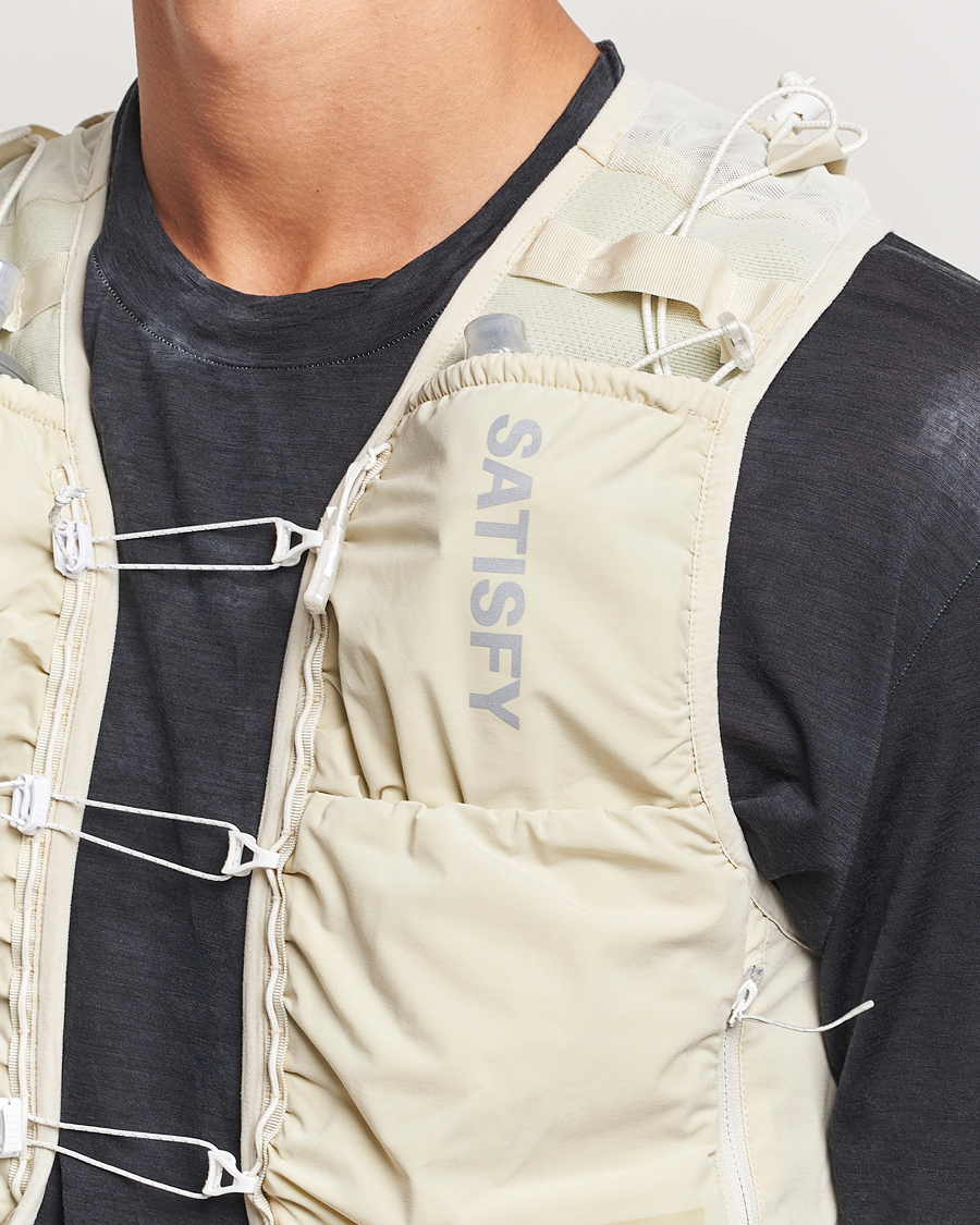 Uomini | Satisfy Justice Cordura Hydration Vest Mineral Off White | Satisfy | Justice Cordura Hydration Vest Mineral Off White