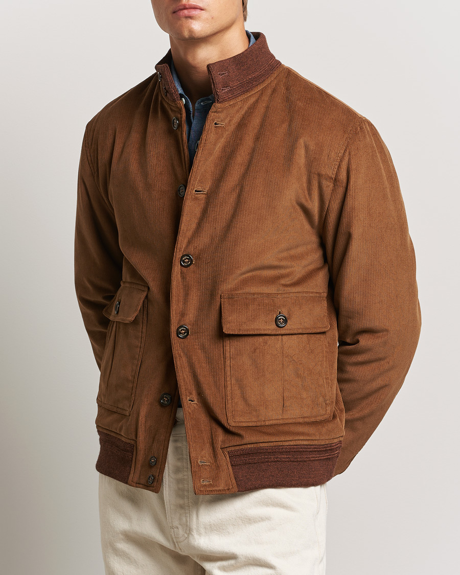 Uomini | Giacche | Valstar | Corduroy Padded Valstarino Sandal