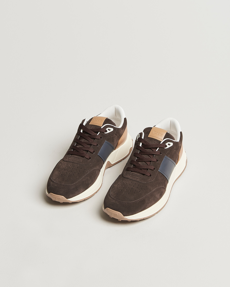 Uomini | Tod's Luxury Running Sneakers Fango Suede | Tod's | Luxury Running Sneakers Fango Suede