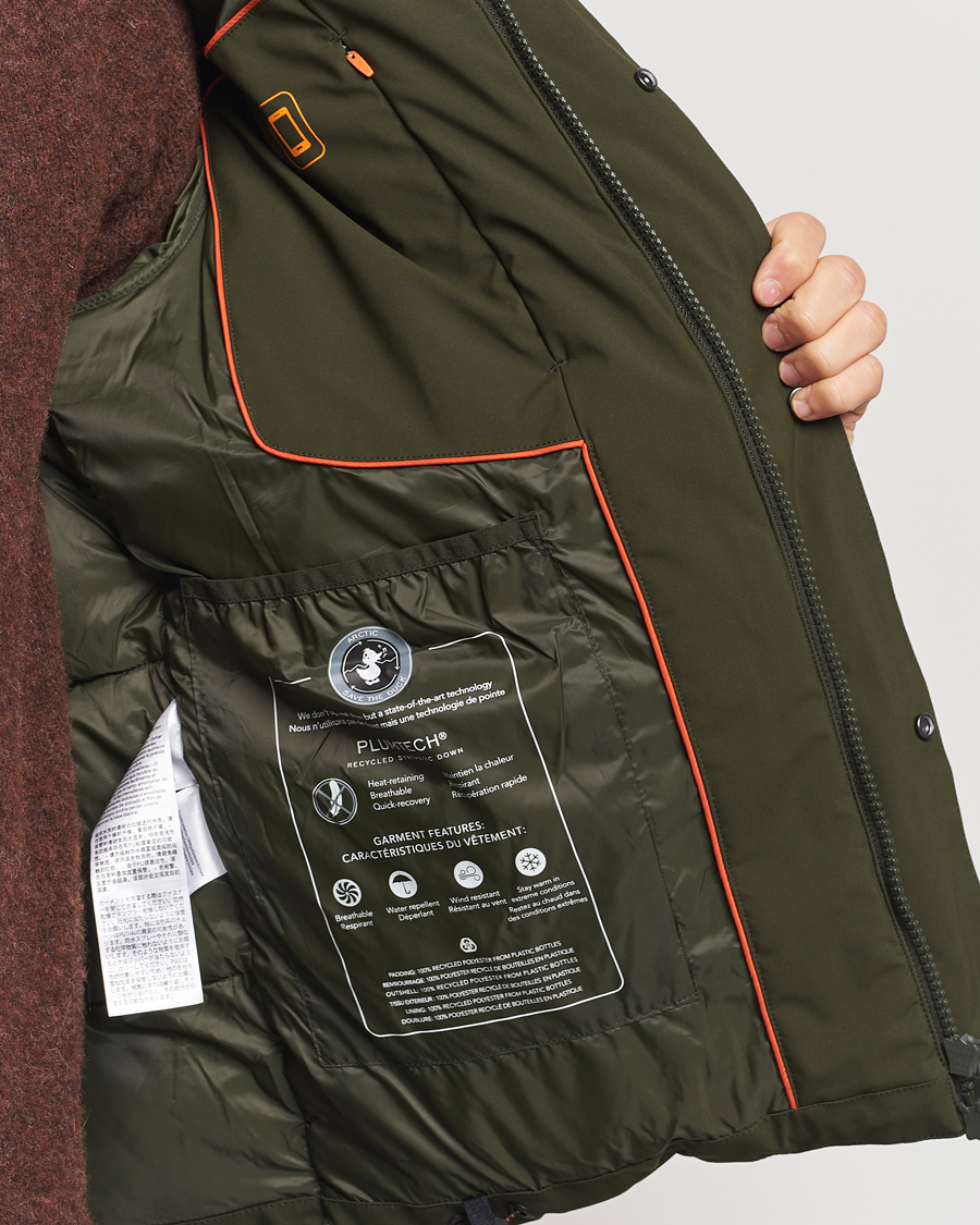 Uomini | Giacche | Save The Duck | Alter Short Arctic Parka Land Green