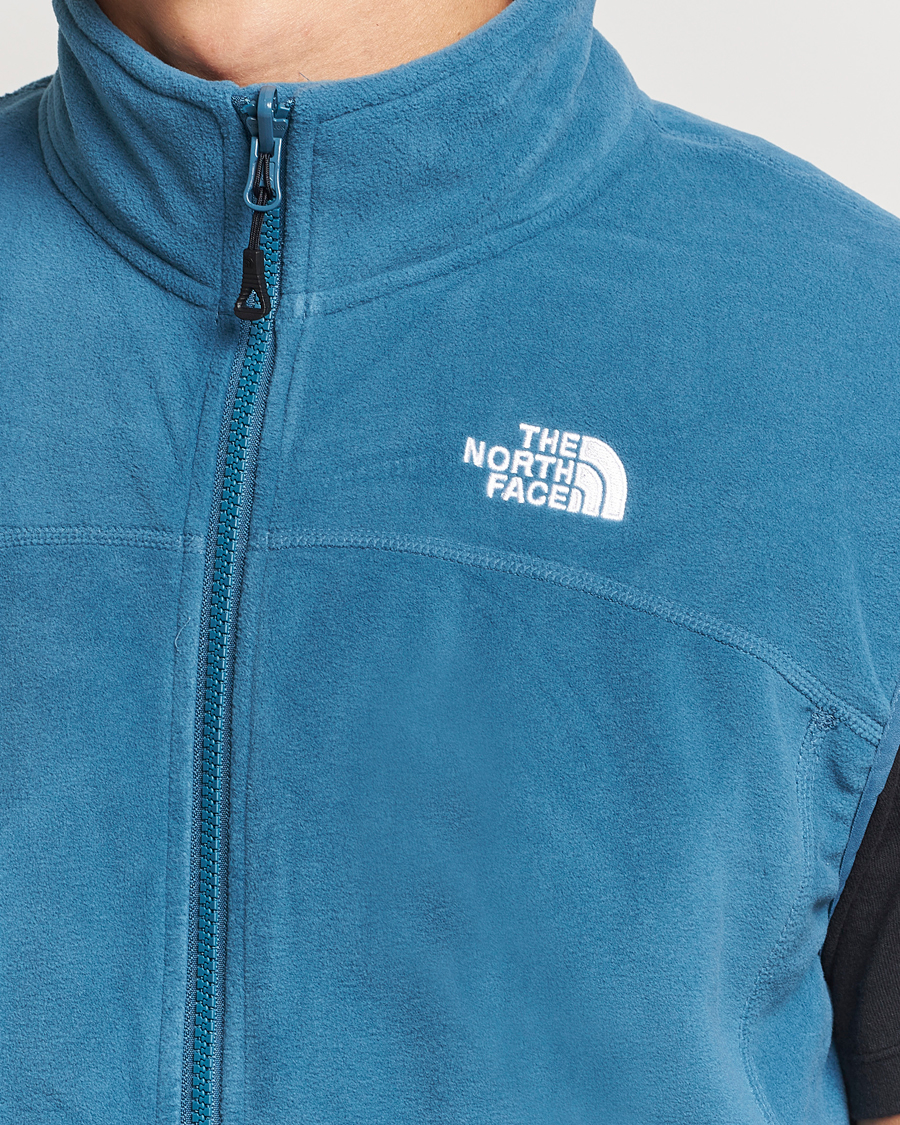 Uomini | Gilet | The North Face | 100 Glacier Fleece Vest Midnight Petrol