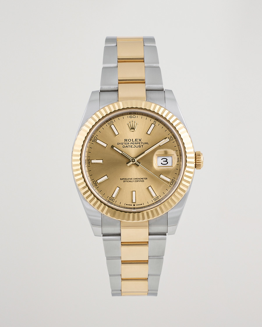 Uomini | Rolex Pre-Owned Datejust 41 126333 Silver | Rolex Pre-Owned | Datejust 41 126333 Silver