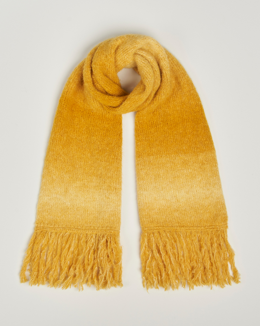 Uomini | Sunflower Ombre Wool Scarf Yellow | Sunflower | Ombre Wool Scarf Yellow