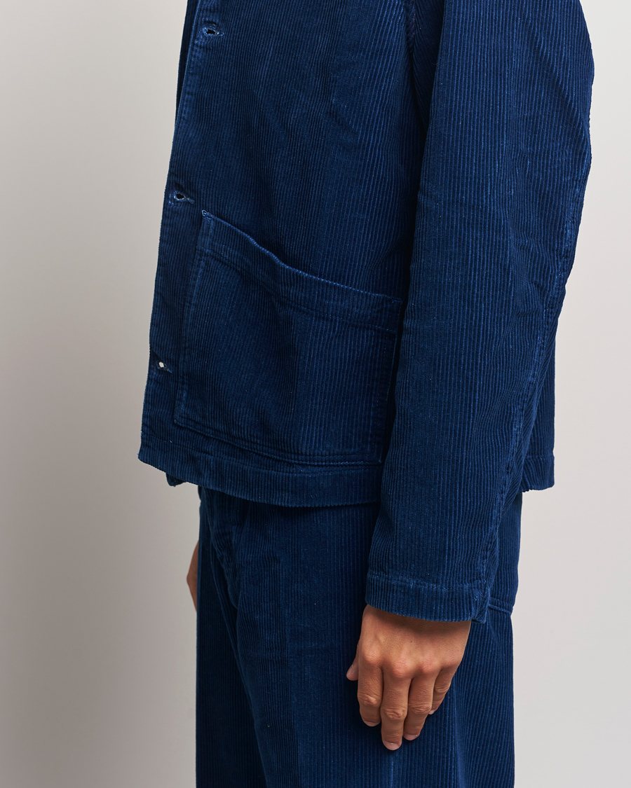 Uomini | Giacche | Sunflower | Corduroy Worker Jacket Indigo