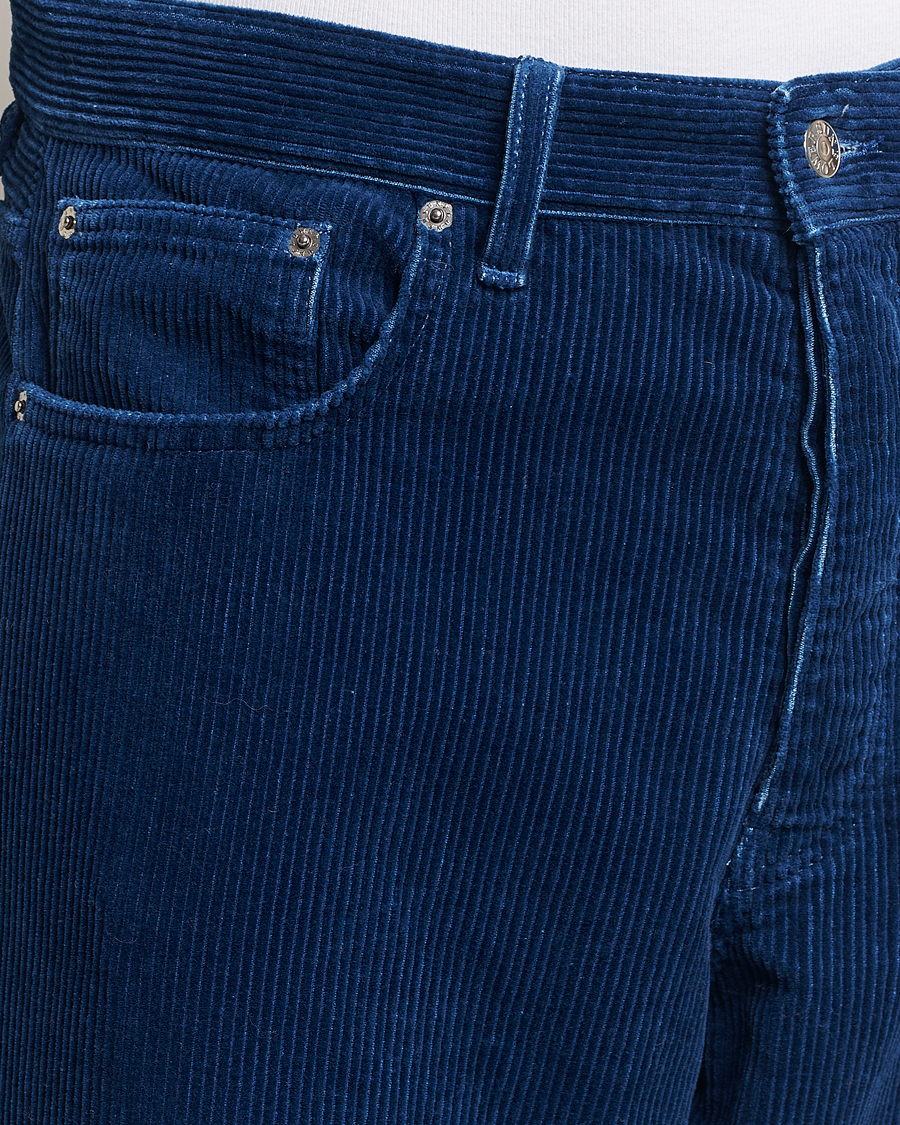 Uomini | Pantaloni | Sunflower | Wide Twist Corduroy Pants Indigo
