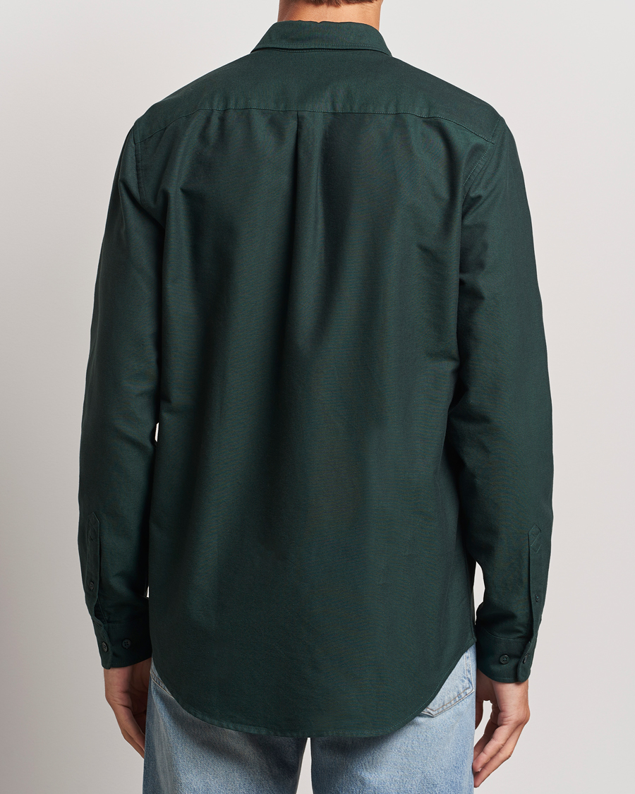 Uomini | Camicie | Samsøe Samsøe | Saliam Oxford Shirt Darkest Spruce