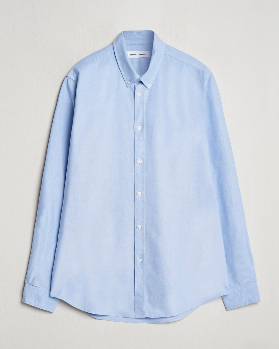 Uomini | Camicie | Samsøe Samsøe | Saliam Oxford Shirt Oxford Blue